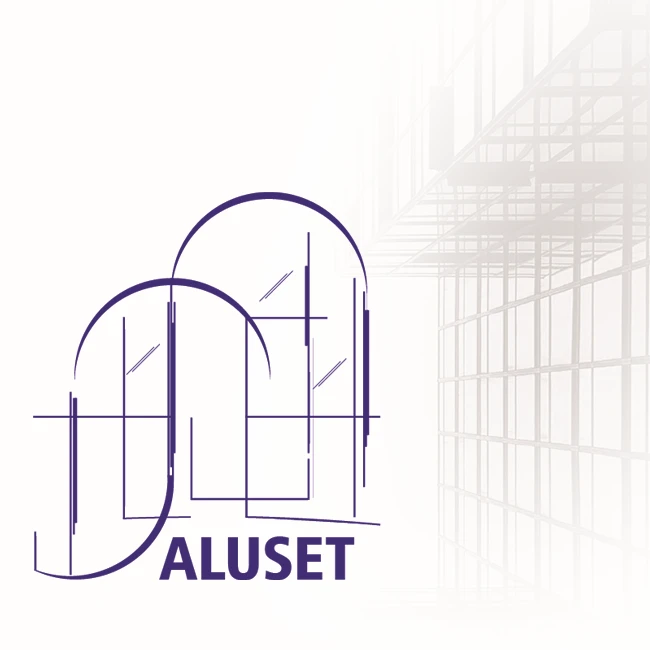 طراحی لوگو - شرکت ALUSET